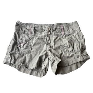 Earl Jeans Khaki Army Green Woman’s Medium Cargo Shorts